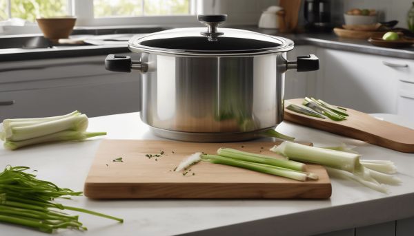 Cuire des poireaux à la cocotte minute rapidement et simplement
