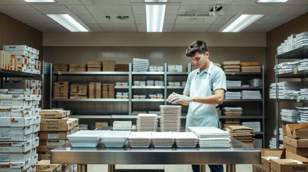 Principes essentiels pour l'emballage pratique en fast-food