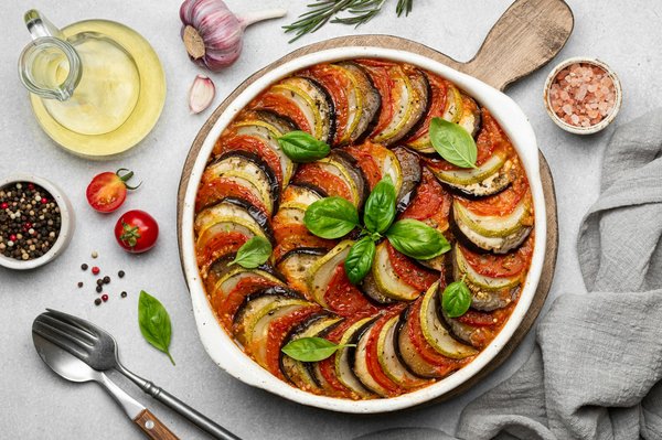 Comment réussir une ratatouille avec des légumes bien confits?
